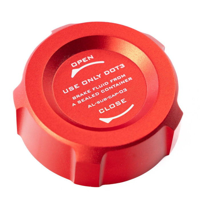 Axis Parts Brake Reservoir Cap 2022 - 2024 BRZ / 2022 - 2024 GR86 - brz-gr86-brake-oil-cap-red - Subimods.com