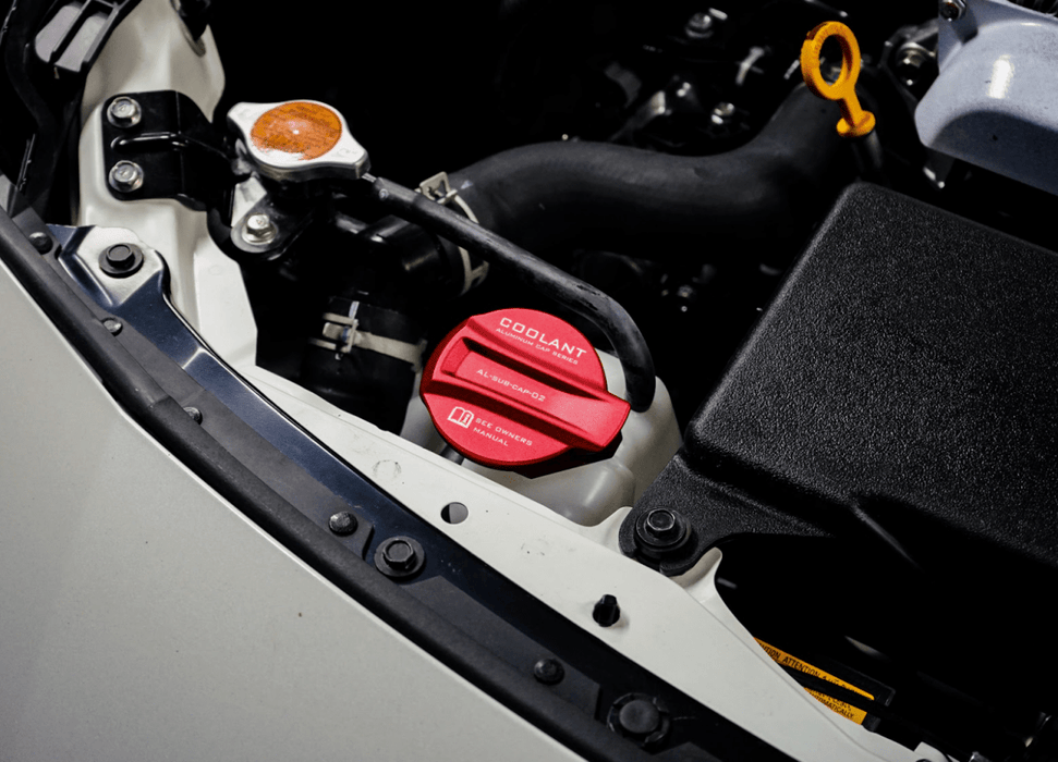 Axis Parts Coolant Reservoir Cap 2022 - 2024 BRZ / 2022 - 2024 GR86 - brz-gr86-coolant-cap-red - Subimods.com