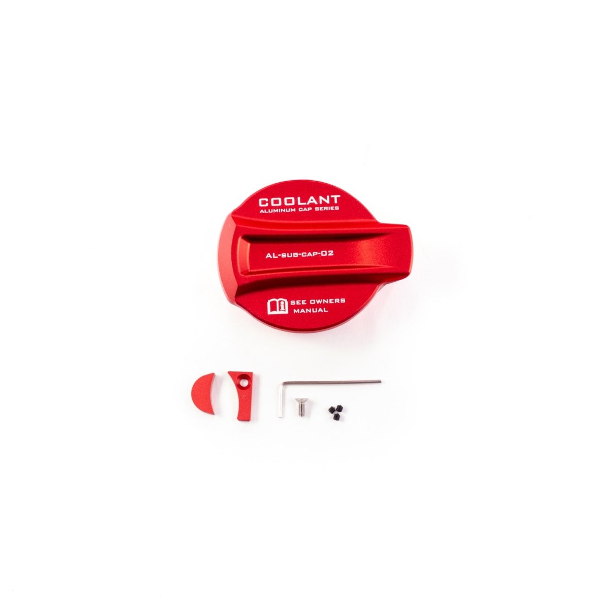 Coolant Reservoir Cap 2022-24 BRZ GR86 Red | Subimods — Subimods.com