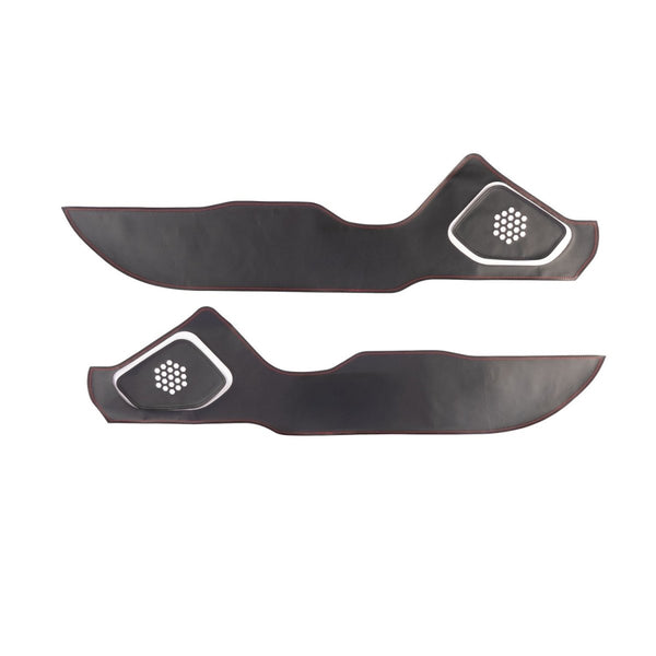 Door Kick Guard Razor Pattern Red Stitch 22-24 BRZ GR86 | Subimods