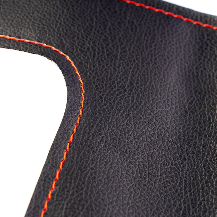 Axis Parts Door Sill Kick Guard Razor Pattern w/ Red Stitching 2022 - 2024 WRX - DSG-SLVN-007 - Subimods.com