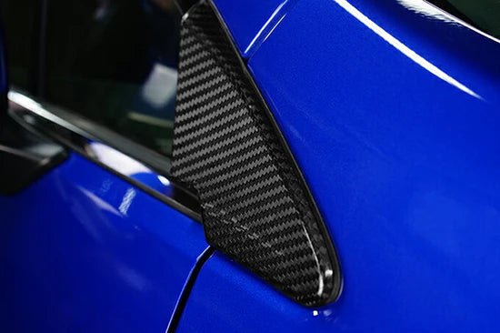Axis Parts Dry Carbon A Pillar Cover 2022 - 2024 WRX - ST - 645 - Subimods.com