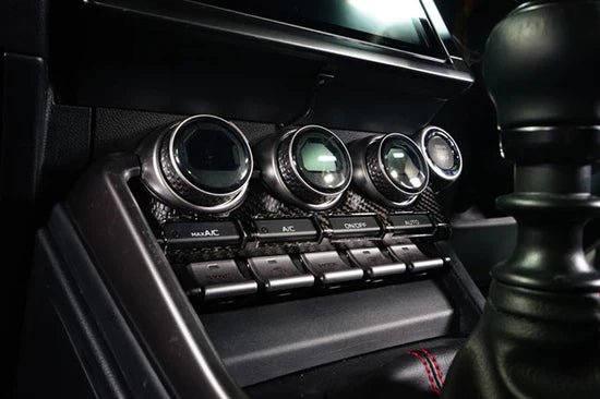Axis Parts Dry Carbon Air Conditioner Switch Panel Cover 2022 - 2024 BRZ / 2022 - 2024 GR86 - ST - 755 - Subimods.com