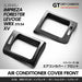 Axis Parts Dry Carbon Air Conditioner Vent Cover 2015 - 2021 WRX / 2015 - 2021 STI - ST - 055 - Subimods.com