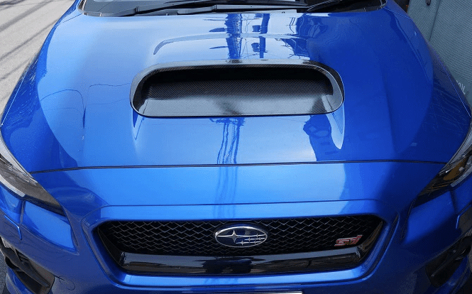 Axis Parts Dry Carbon Air Scoop 2015 - 2021 WRX / 2015 - 2021 STI - ST - 261 - Subimods.com