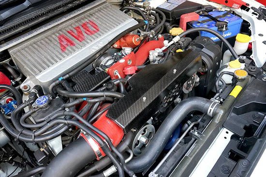 Axis Parts Dry Carbon Belt Cover 2018 - 2021 WRX / 2018 - 2021 STI - ST - 593 - Subimods.com