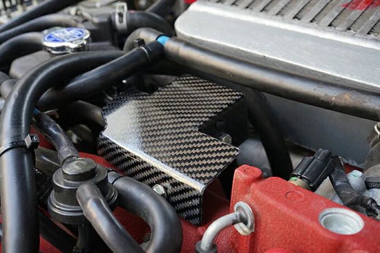 Axis Parts Dry Carbon Boost Solenoid Cover 2018 - 2021 WRX / 2018 - 2021 STI - ST - 595 - Subimods.com