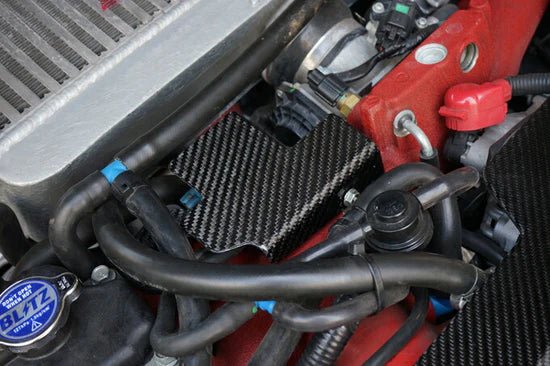 Axis Parts Dry Carbon Boost Solenoid Cover 2018 - 2021 WRX / 2018 - 2021 STI - ST - 595 - Subimods.com