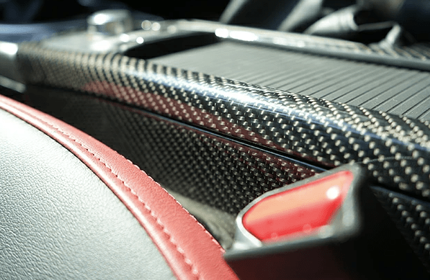Axis Parts Dry Carbon Center Console Cover 2015 - 2021 WRX / 2015 - 2021 STI - VA - 1TH - Subimods.com