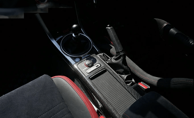 Axis Parts Dry Carbon Center Console Cover 2015 - 2021 WRX / 2015 - 2021 STI - VA - 1TH - Subimods.com