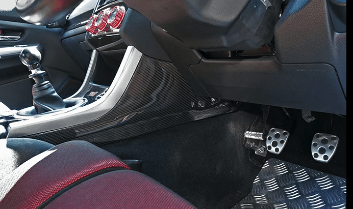 Axis Parts Dry Carbon Center Console Side Cover 2015 - 2021 WRX / 2015 - 2021 STI - VA - 3TH - Subimods.com