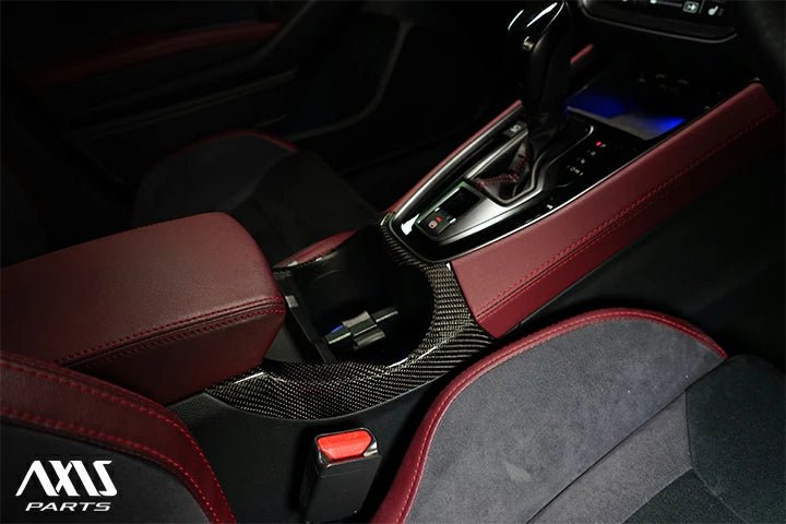 Axis Parts Dry Carbon Cup Holder Cover 2022 - 2024 WRX w/ CVT - VB - 1TH - Subimods.com