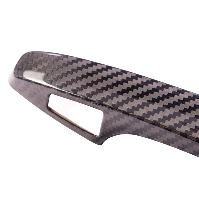 Axis Parts Dry Carbon Door Handle Cover 15 - 21 WRX / 15 - 21 STI / 14 - 18 Forester w/ Keyhole - ST-136 - Subimods.com