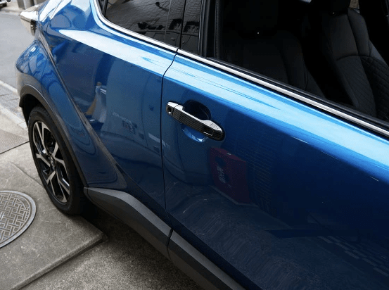 Axis Parts Dry Carbon Door Handle Cover 2022 - 2024 BRZ / 2022 - 2024 GR86 - ST - 314F - Subimods.com