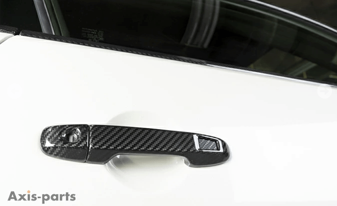 Axis Parts Dry Carbon Door Handle Cover 2022 - 2024 BRZ / 2022 - 2024 GR86 - ST - 314F - Subimods.com