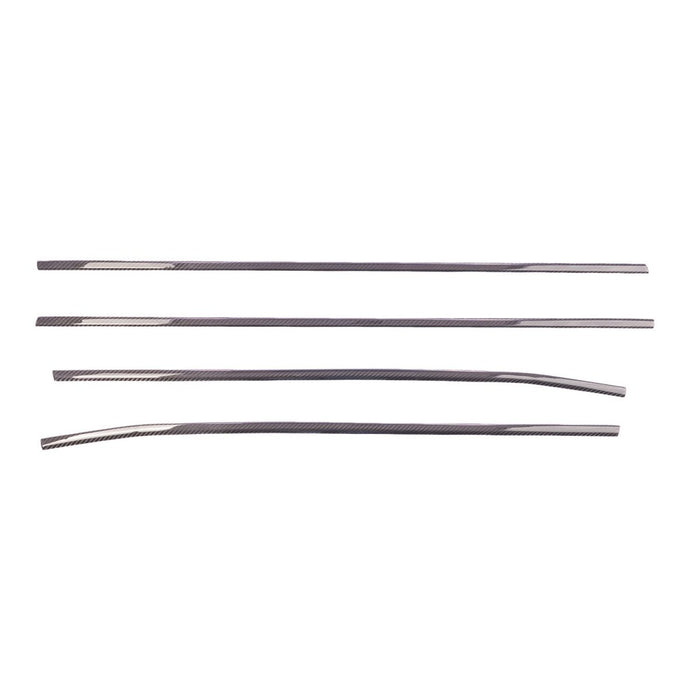 Axis Parts Dry Carbon Door Molding Cover 2015 - 2021 WRX / 2015 - 2021 STI - RJ-225 - Subimods.com