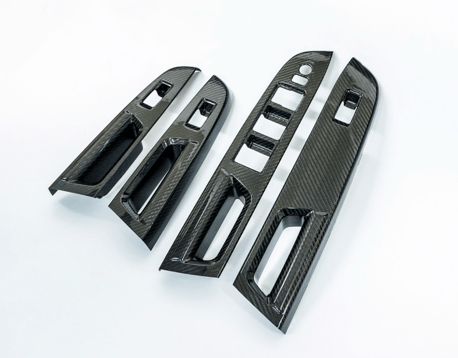 Axis Parts Dry Carbon Door Switch Trim Cover 2015-2021 WRX / 2015-2021 STI - ST-366B - Subimods.com