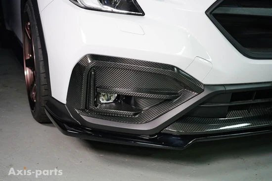 Axis Parts Dry Carbon Fog Light Bezel 2022 - 2024 WRX w/o DRL - ST - 852 - Subimods.com