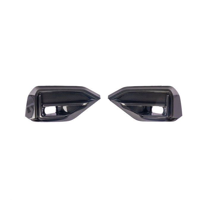 Axis Parts Dry Carbon Fog Light Bezel 2022 - 2024 WRX w/o DRL - ST-852 - Subimods.com