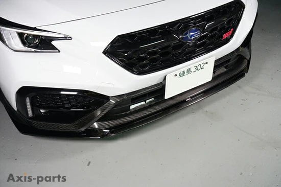 Axis Parts Dry Carbon Front Bumper Cover Set 2022 - 2024 WRX - ST - 790 - Subimods.com