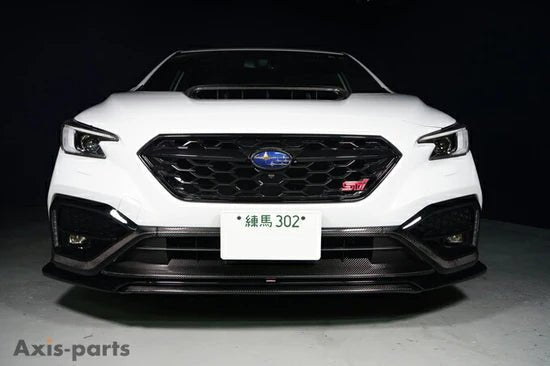 Axis Parts Dry Carbon Front Bumper Cover Set 2022 - 2024 WRX - ST - 790 - Subimods.com