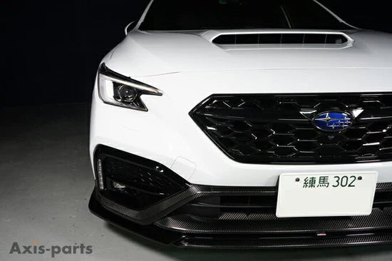 Axis Parts Dry Carbon Front Bumper Cover Set 2022 - 2024 WRX - ST - 790 - Subimods.com