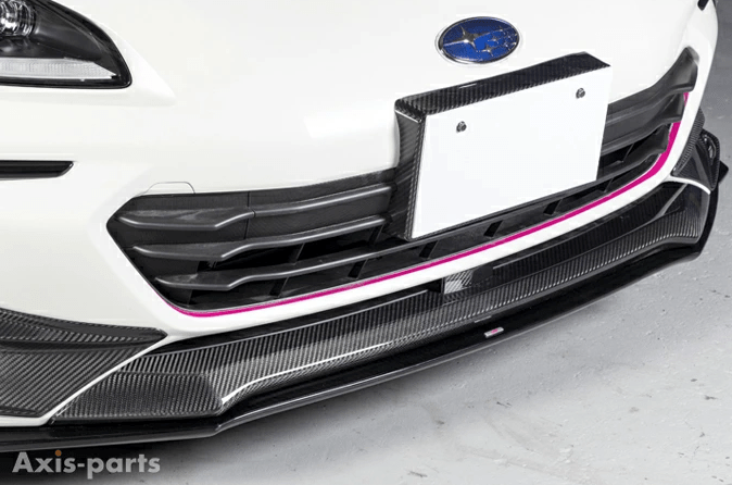 Axis Parts Dry Carbon Front Bumper Garnish 2022 - 2024 BRZ / 2022 - 2024 GR86 - ST-729 - Subimods.com