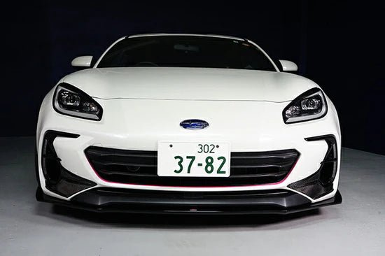 Axis Parts Dry Carbon Front Bumper Garnish For Use w/ Accessory Liner 2022 - 2024 BRZ / 2022 - 2024 GR86 - ST - 748 - Subimods.com
