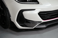 Axis Parts Dry Carbon Front Bumper Garnish For Use w/o Accessory Liner 2022 - 2024 BRZ / 2022 - 2024 GR86 - ST-748 - Subimods.com