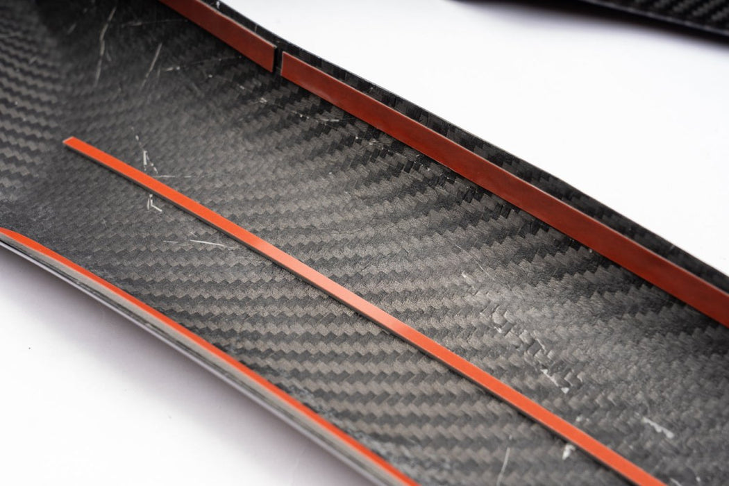 Axis Parts Dry Carbon Front Door Trim Cover 2015 - 2021 WRX / 2015 - 2021 STI - RJ-230 - Subimods.com