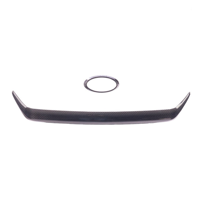Axis Parts Dry Carbon Front Emblem and Grille Cover 2015 - 2021 WRX / 2015 - 2021 STI - ST-298 - Subimods.com