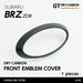 Axis Parts Dry Carbon Front Emblem Cover 2022 - 2024 BRZ / 2022 - 2024 GR86 - ST - 743 - Subimods.com