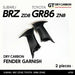 Axis Parts Dry Carbon Front Fender Garnish 2022 - 2024 BRZ / 2022 - 2024 GR86 - ST - 750 - Subimods.com