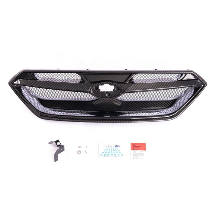 Axis Parts Dry Carbon Front Grille 2022 - 2024 WRX - ST-859 - Subimods.com