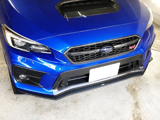 Axis Parts Dry Carbon Front Grille Cover 2018 - 2021 WRX / 2018 - 2021 STI - ST - 560 - Subimods.com