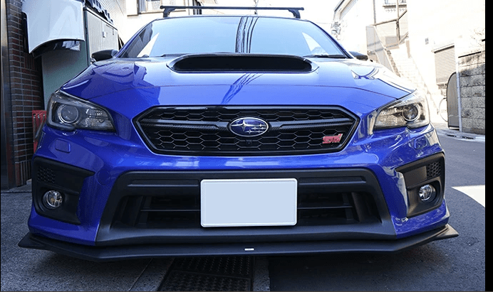 Axis Parts Dry Carbon Front Grille Garnish 2015 - 2021 WRX / 2015 - 2021 STI - ST - 458B - Subimods.com