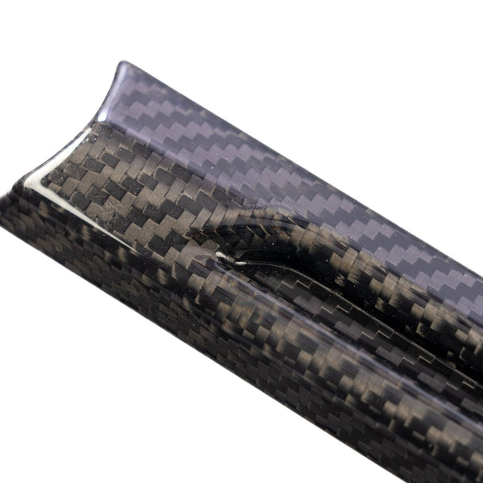 Axis Parts Dry Carbon Front Grille Garnish 2015 - 2021 WRX / 2015 - 2021 STI - ST-458B - Subimods.com