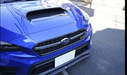 Axis Parts Dry Carbon Front Grille Garnish 2015 - 2021 WRX / 2015 - 2021 STI - ST - 458B - Subimods.com