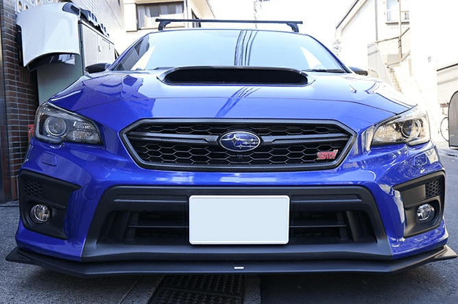 Axis Parts Dry Carbon Front Grille Garnish Set 2015 - 2021 WRX / 2015 - 2021 STI - ST-458 - Subimods.com