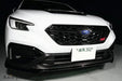 Axis Parts Dry Carbon Front Underlip for Use w/ Factory STI Front Spoiler 2022 - 2024 WRX - ST - 788 - Subimods.com