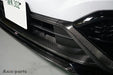Axis Parts Dry Carbon Front Underlip for Use w/ Factory STI Front Spoiler 2022 - 2024 WRX - ST - 788 - Subimods.com