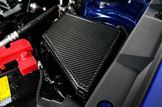 Axis Parts Dry Carbon Fuse Box Cover Driver Side 2022 - 2024 WRX - ST - 673 - Subimods.com
