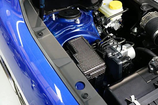 Axis Parts Dry Carbon Fuse Box Cover Passenger Side 2022 - 2024 WRX - ST - 674 - Subimods.com