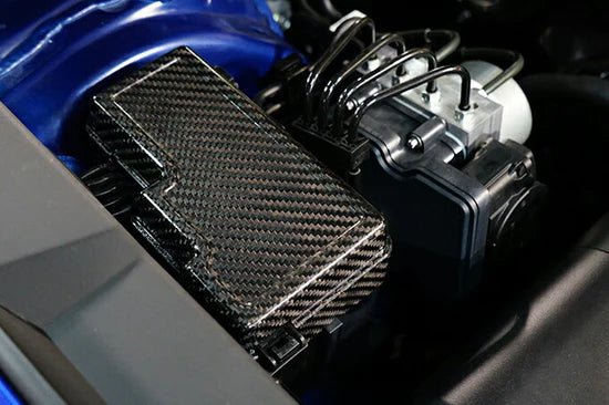 Axis Parts Dry Carbon Fuse Box Cover Passenger Side 2022 - 2024 WRX - ST - 674 - Subimods.com