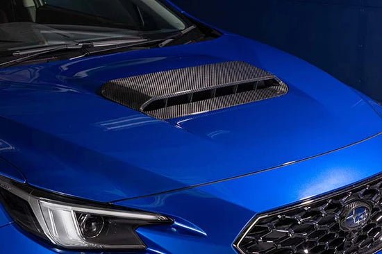 Axis Parts Dry Carbon Hood Scoop 2022 - 2024 WRX - ST - 646 - Subimods.com