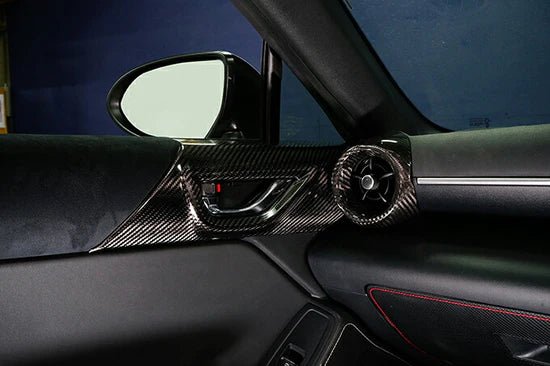 Axis Parts Dry Carbon Inner Door Trim Cover 2022 - 2024 BRZ / 2022 - 2024 GR86 - ST - 721 - Subimods.com