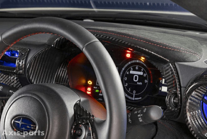Axis Parts Dry Carbon Inner Speedometer Hood Cover 2022 - 2024 BRZ / 2022 - 2024 GR86 - ST-725 - Subimods.com