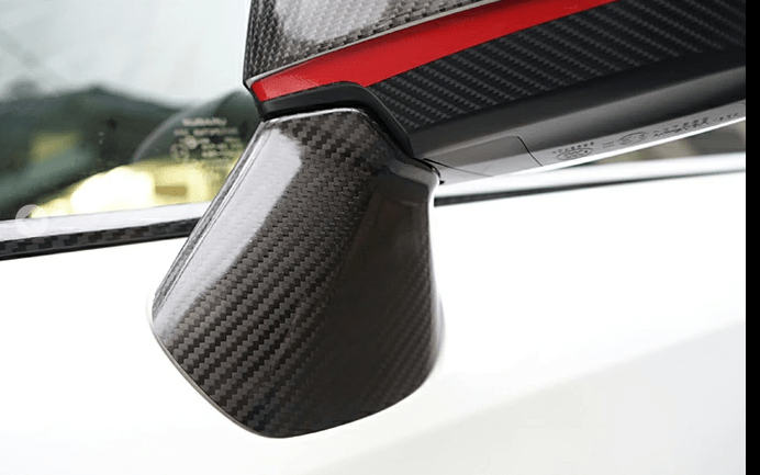 Axis Parts Dry Carbon Mirror Cap Stem Cover 2015 - 2021 WRX / 2015 - 2021 STI - ST - 443 - 469USA - Subimods.com