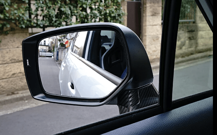 Axis Parts Dry Carbon Mirror Cap Stem Cover 2015 - 2021 WRX / 2015 - 2021 STI - ST - 443 - 469USA - Subimods.com