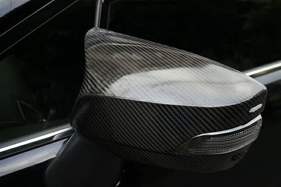 Axis Parts Dry Carbon Mirror Covers w/ Turn Signal Cut Out 2015 - 2021 WRX / 2015 - 2021 STI - ST - 476 - Subimods.com
